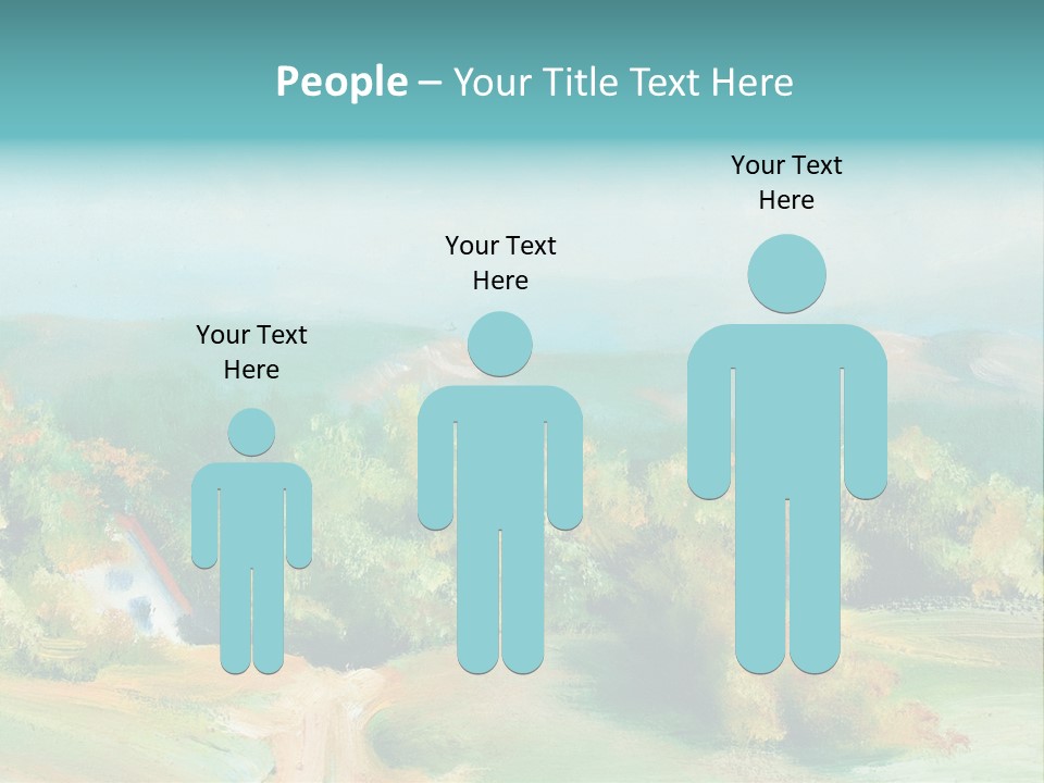 Seasson Oil Green PowerPoint Template