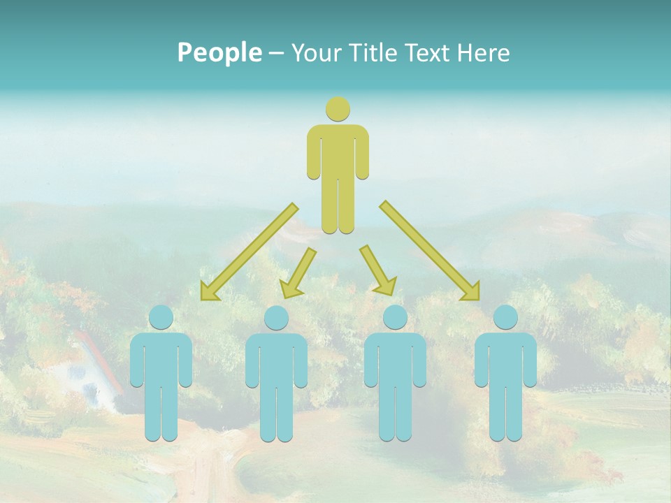 Seasson Oil Green PowerPoint Template