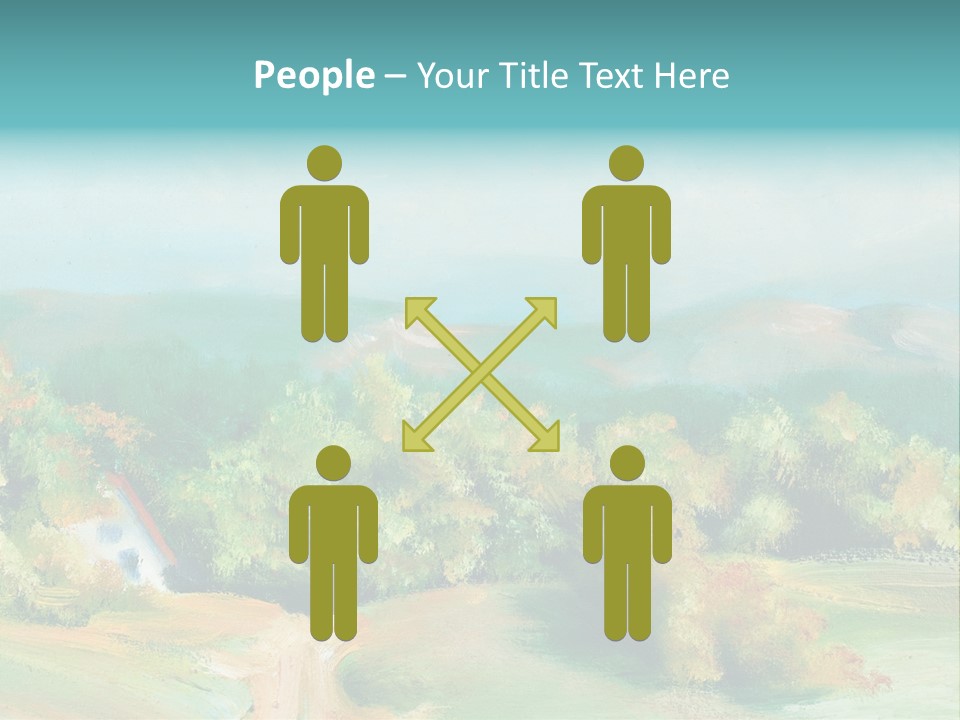 Seasson Oil Green PowerPoint Template