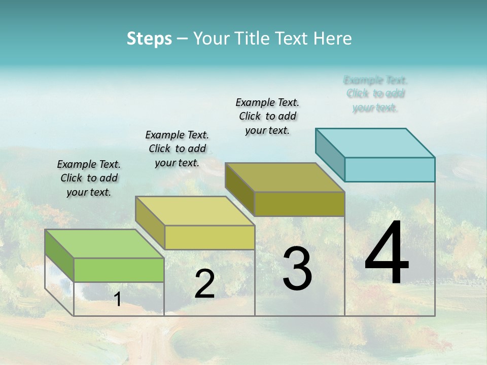Seasson Oil Green PowerPoint Template