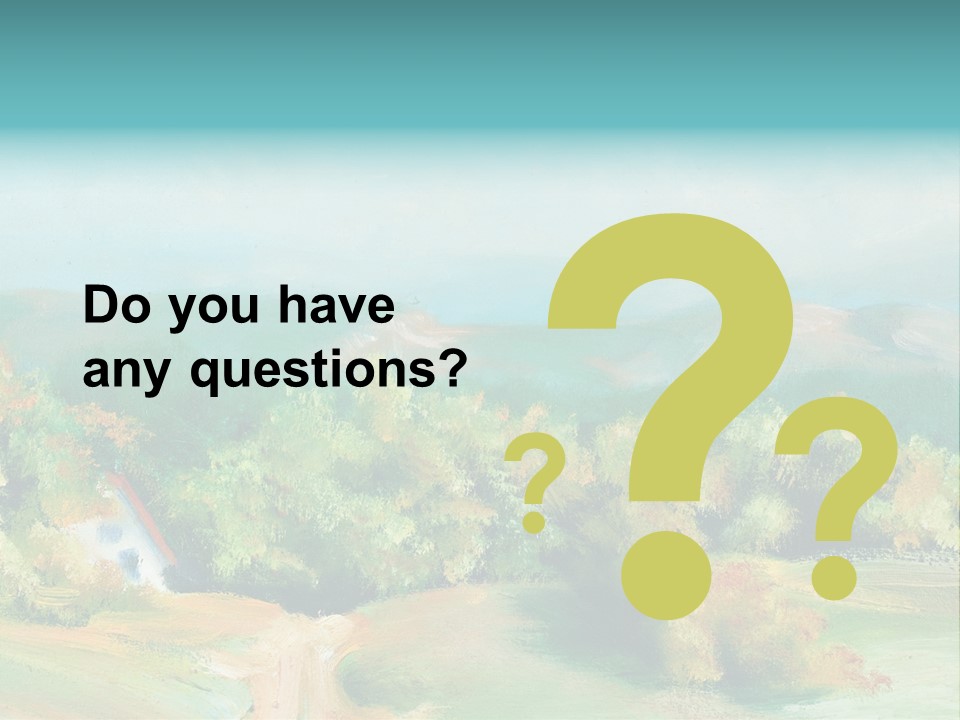 Seasson Oil Green PowerPoint Template