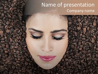 Glamor Body Tenderness PowerPoint Template