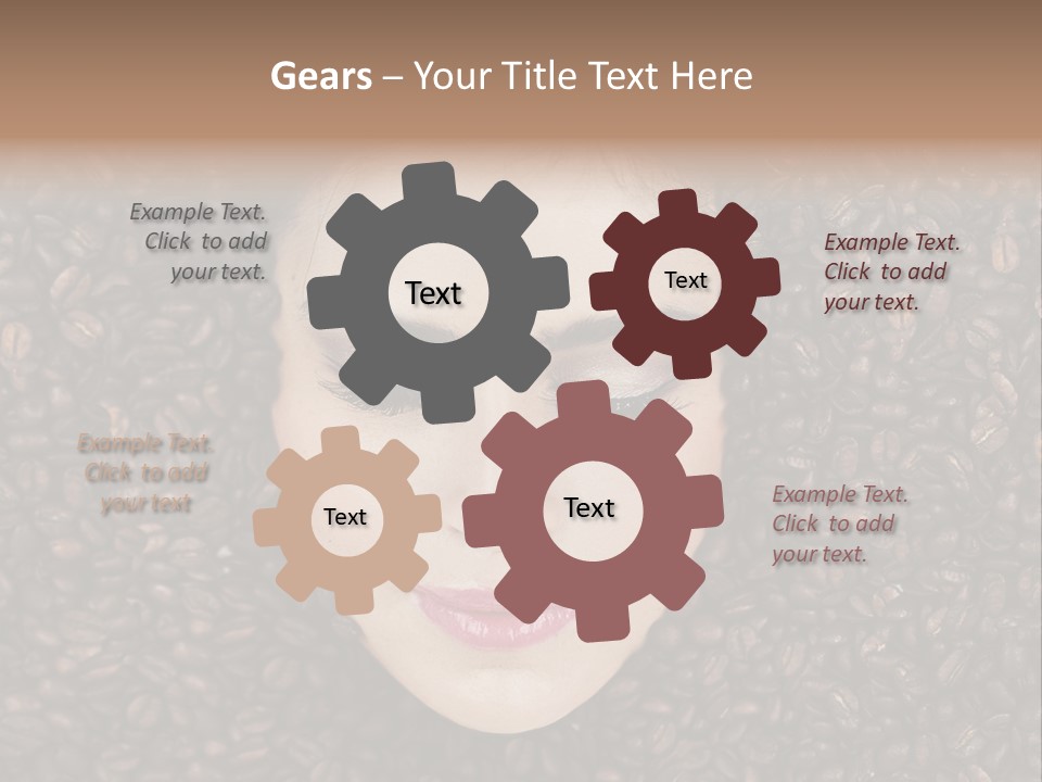 Glamor Body Tenderness PowerPoint Template