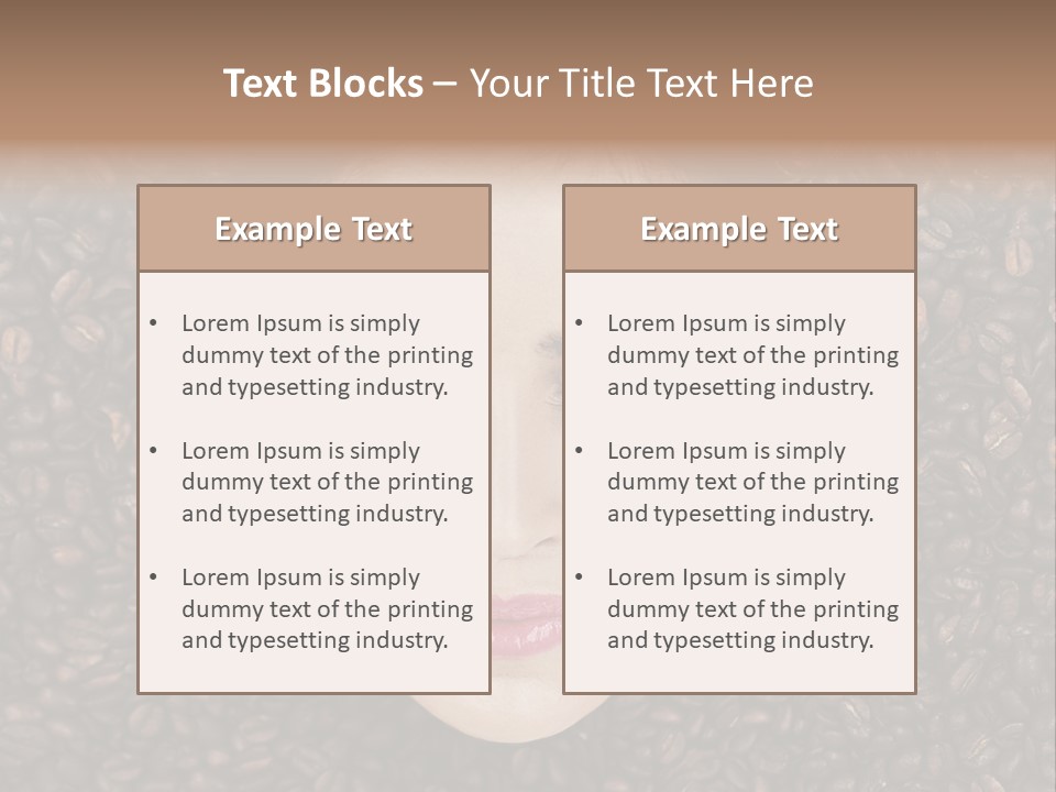 Glamor Body Tenderness PowerPoint Template