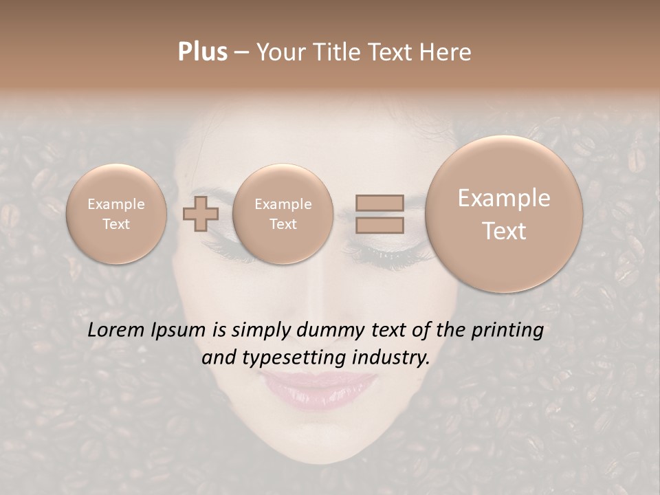 Glamor Body Tenderness PowerPoint Template