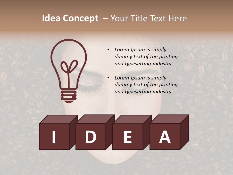 Glamor Body Tenderness PowerPoint Template