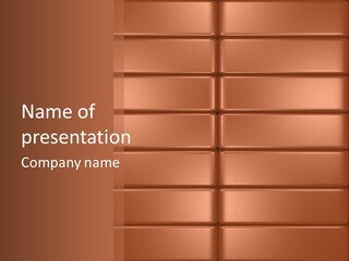 Wallpaper Metal Textured PowerPoint Template