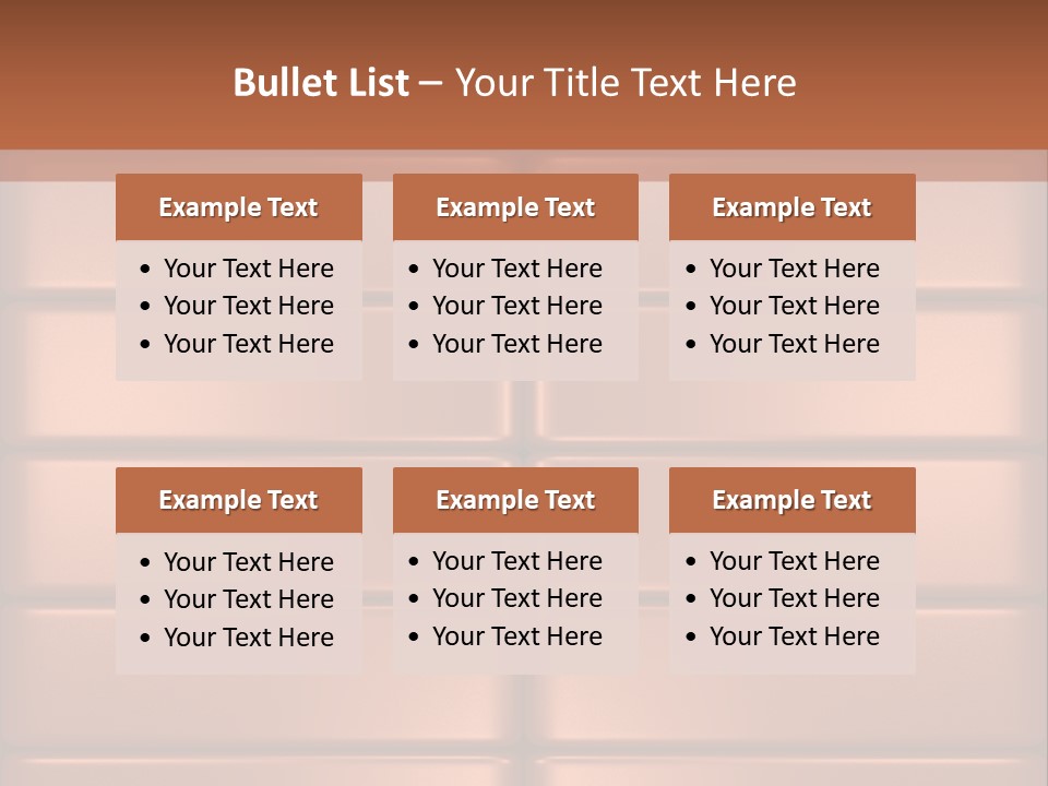 Wallpaper Metal Textured PowerPoint Template