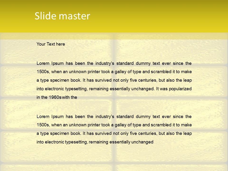 Decor Square Abstract PowerPoint Template