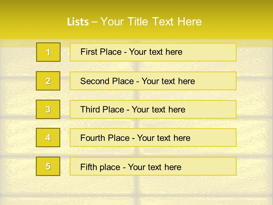 Decor Square Abstract PowerPoint Template