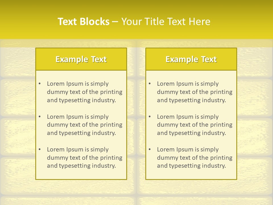 Decor Square Abstract PowerPoint Template