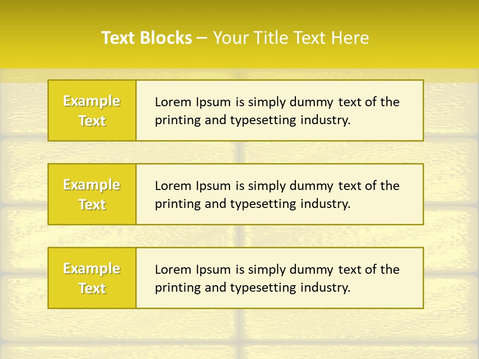 Decor Square Abstract PowerPoint Template