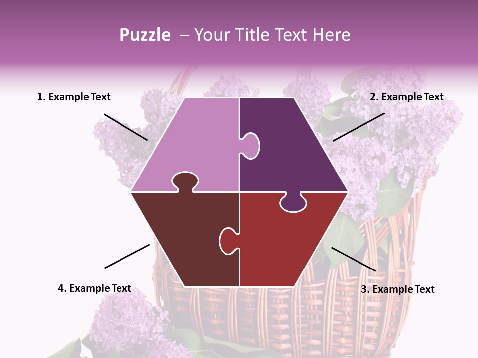 Tree Bunch Bouquet PowerPoint Template