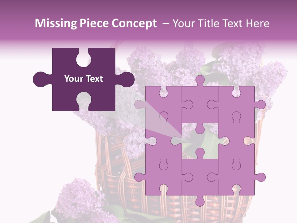 Tree Bunch Bouquet PowerPoint Template