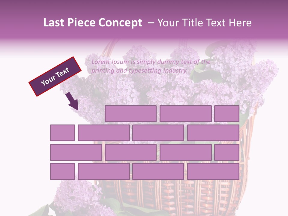 Tree Bunch Bouquet PowerPoint Template