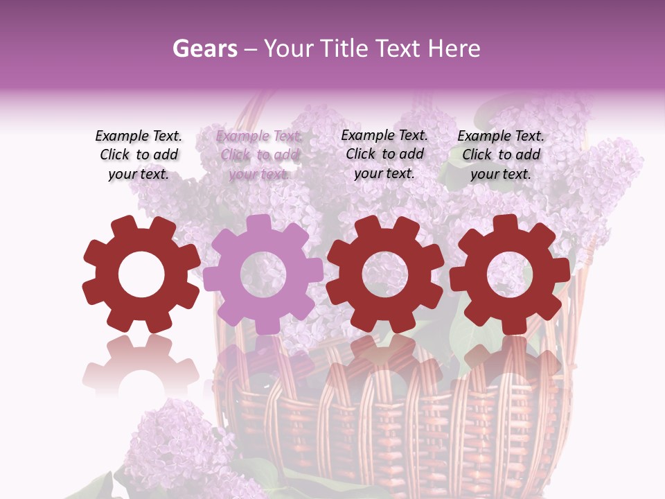 Tree Bunch Bouquet PowerPoint Template