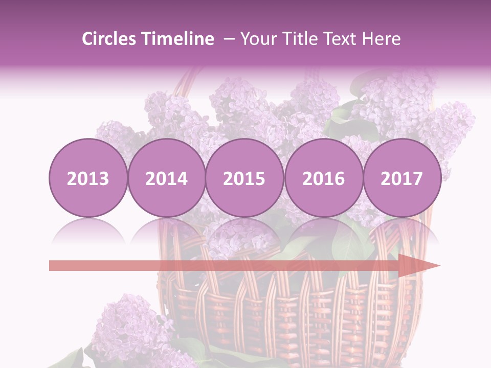 Tree Bunch Bouquet PowerPoint Template