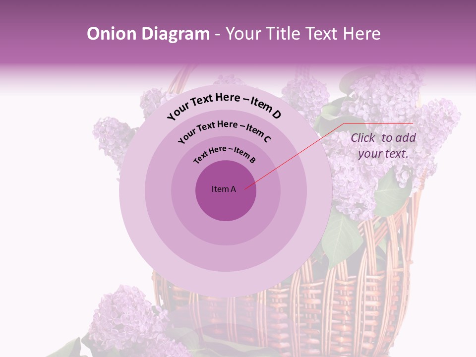 Tree Bunch Bouquet PowerPoint Template