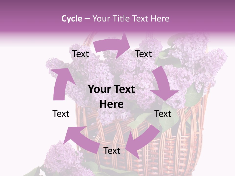 Tree Bunch Bouquet PowerPoint Template