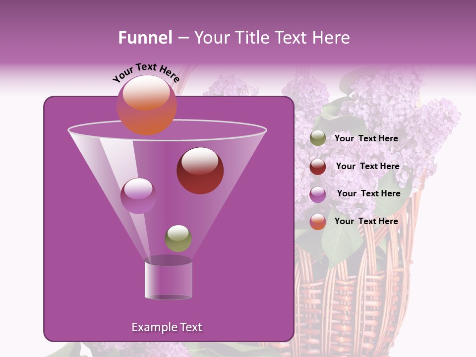 Tree Bunch Bouquet PowerPoint Template