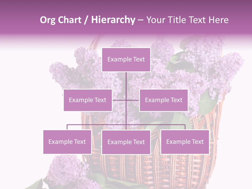 Tree Bunch Bouquet PowerPoint Template