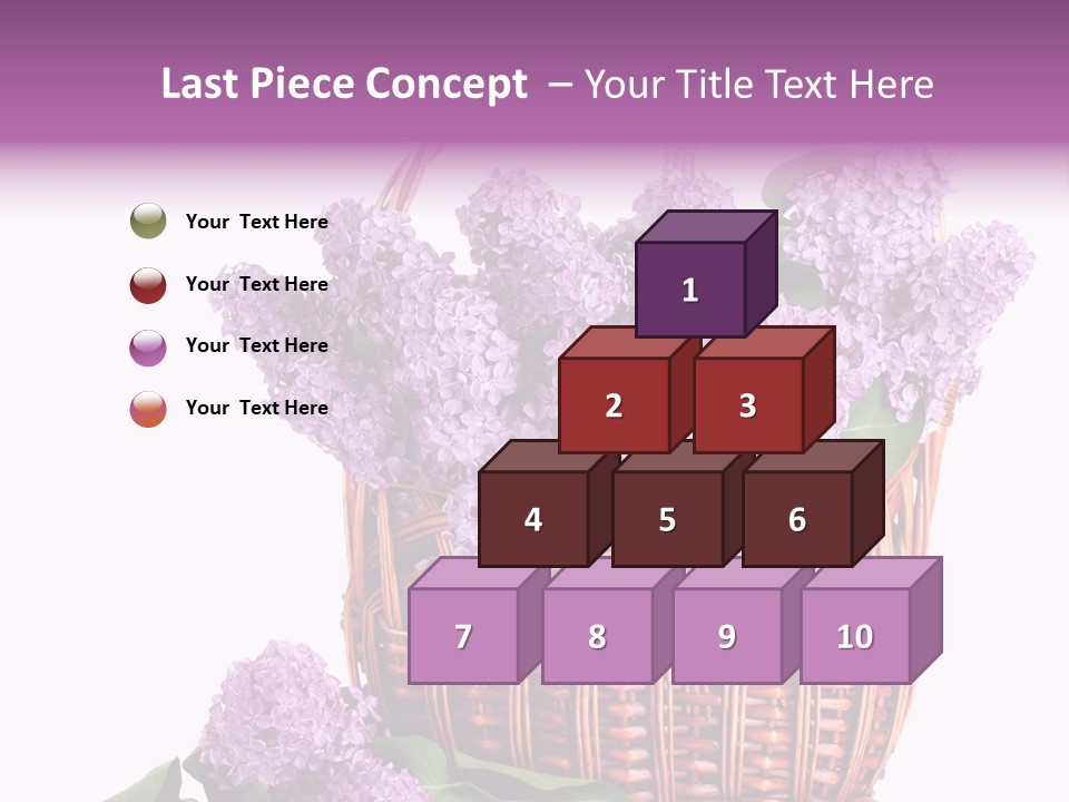 Tree Bunch Bouquet PowerPoint Template