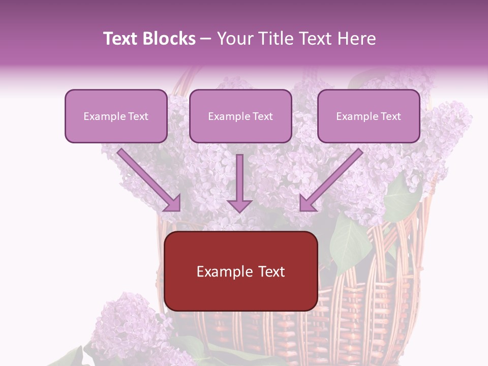Tree Bunch Bouquet PowerPoint Template