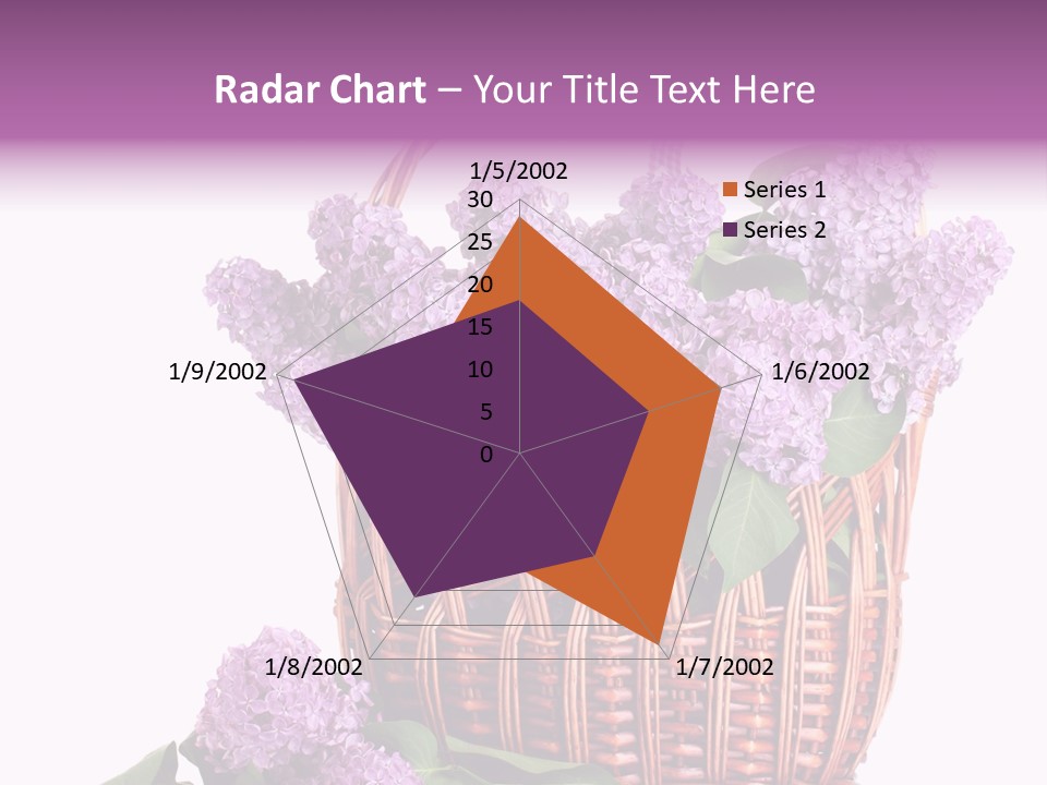 Tree Bunch Bouquet PowerPoint Template