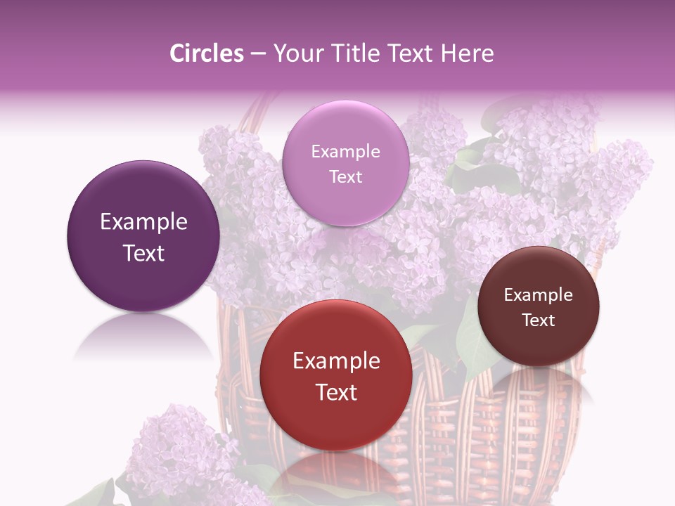 Tree Bunch Bouquet PowerPoint Template