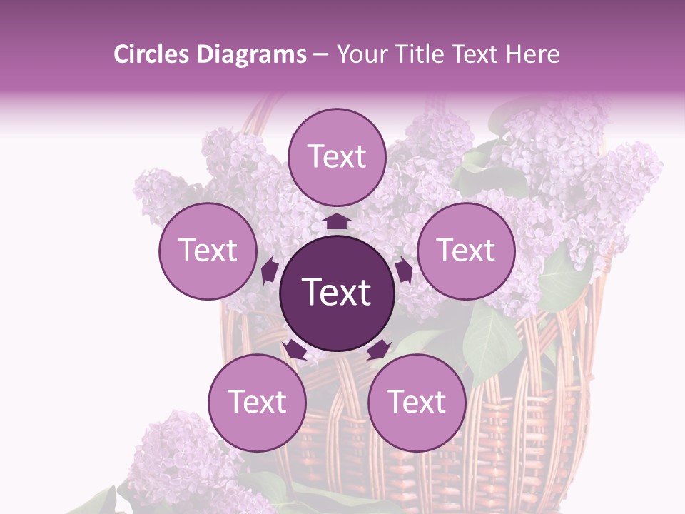 Tree Bunch Bouquet PowerPoint Template