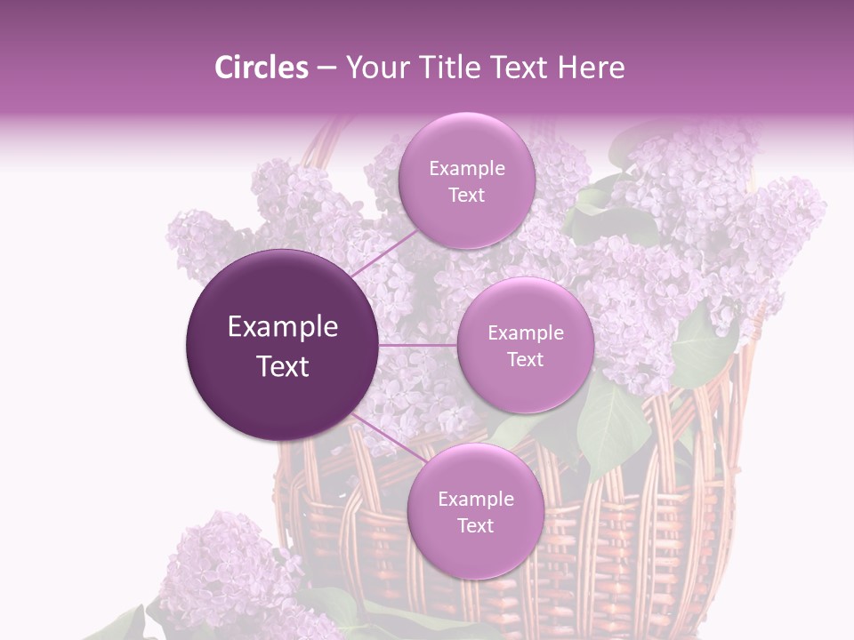 Tree Bunch Bouquet PowerPoint Template