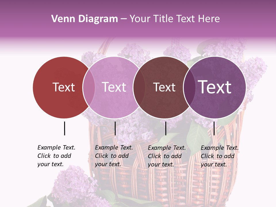 Tree Bunch Bouquet PowerPoint Template
