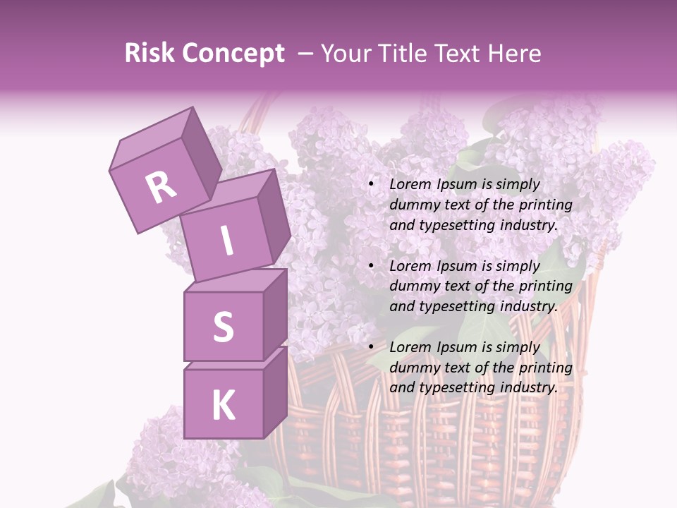 Tree Bunch Bouquet PowerPoint Template