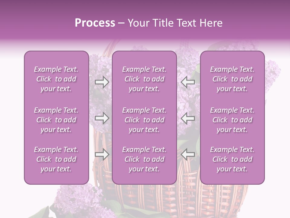 Tree Bunch Bouquet PowerPoint Template