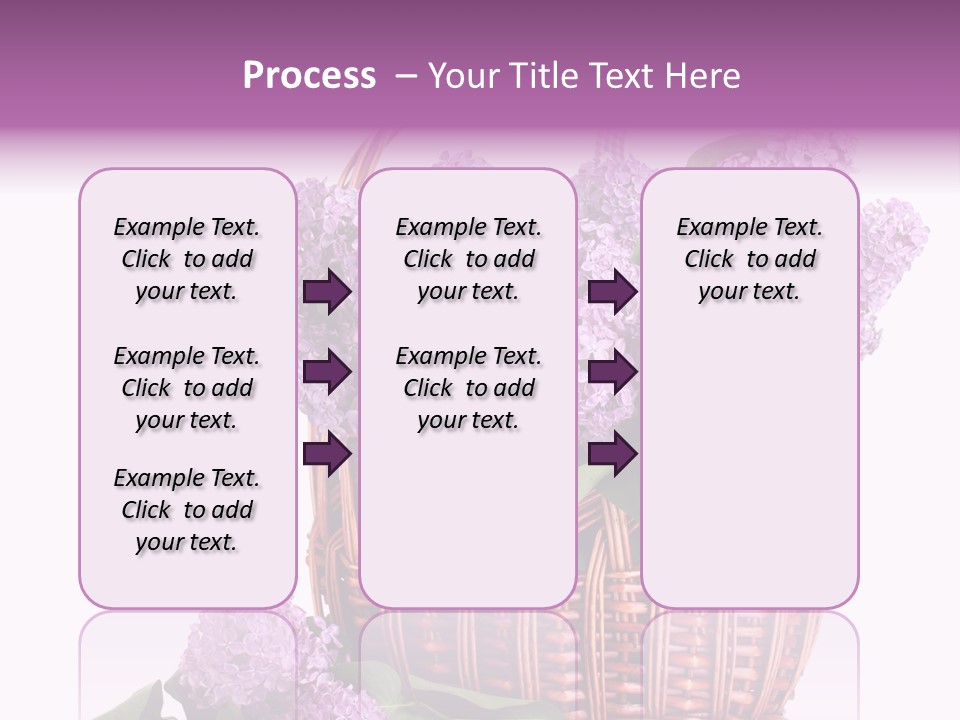 Tree Bunch Bouquet PowerPoint Template
