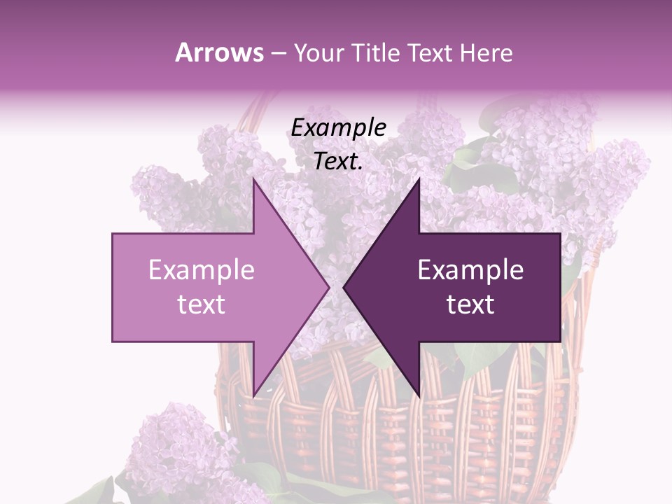 Tree Bunch Bouquet PowerPoint Template