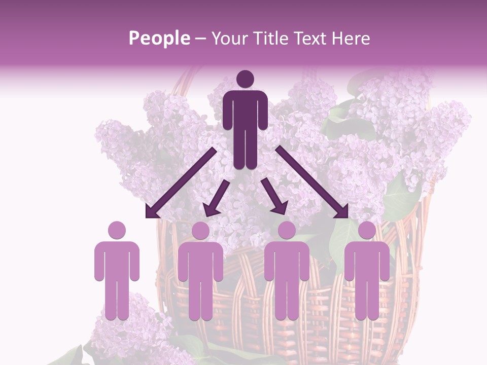 Tree Bunch Bouquet PowerPoint Template