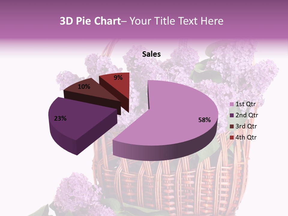 Tree Bunch Bouquet PowerPoint Template