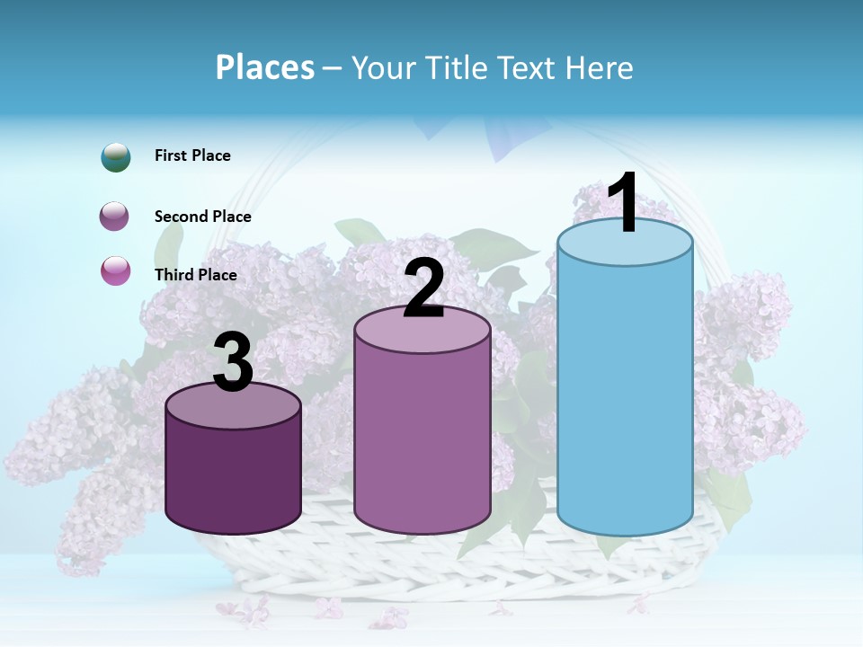 Petal Background Blooming PowerPoint Template