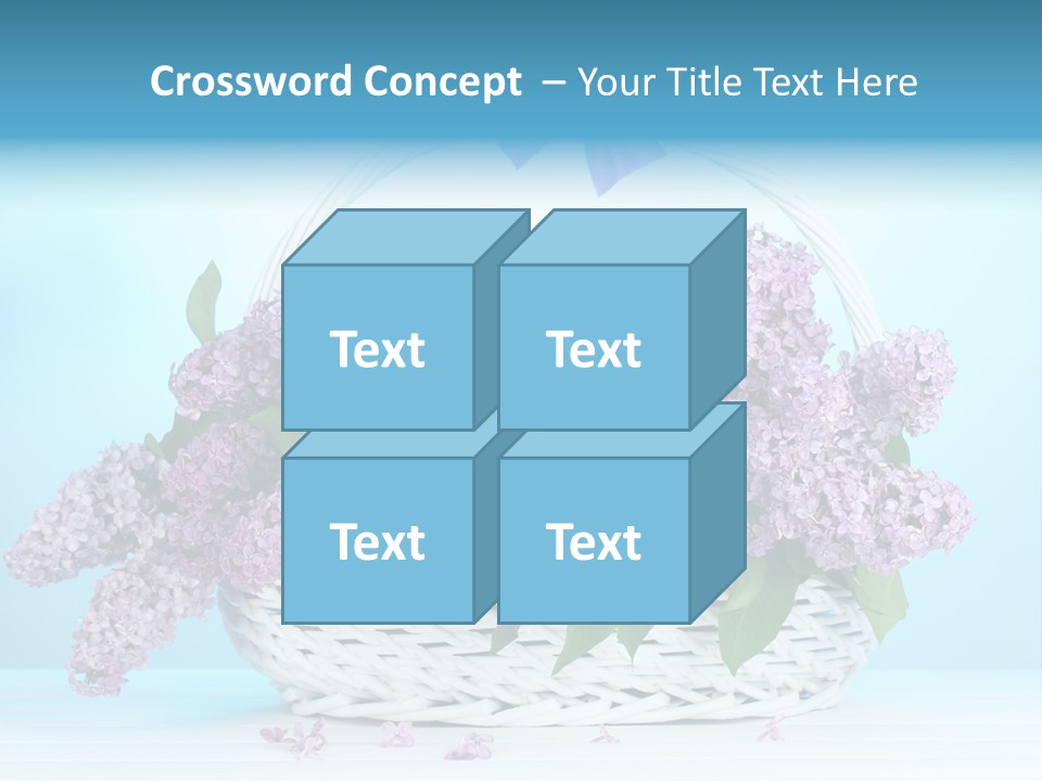 Petal Background Blooming PowerPoint Template