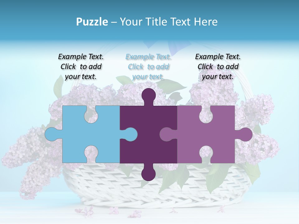 Petal Background Blooming PowerPoint Template