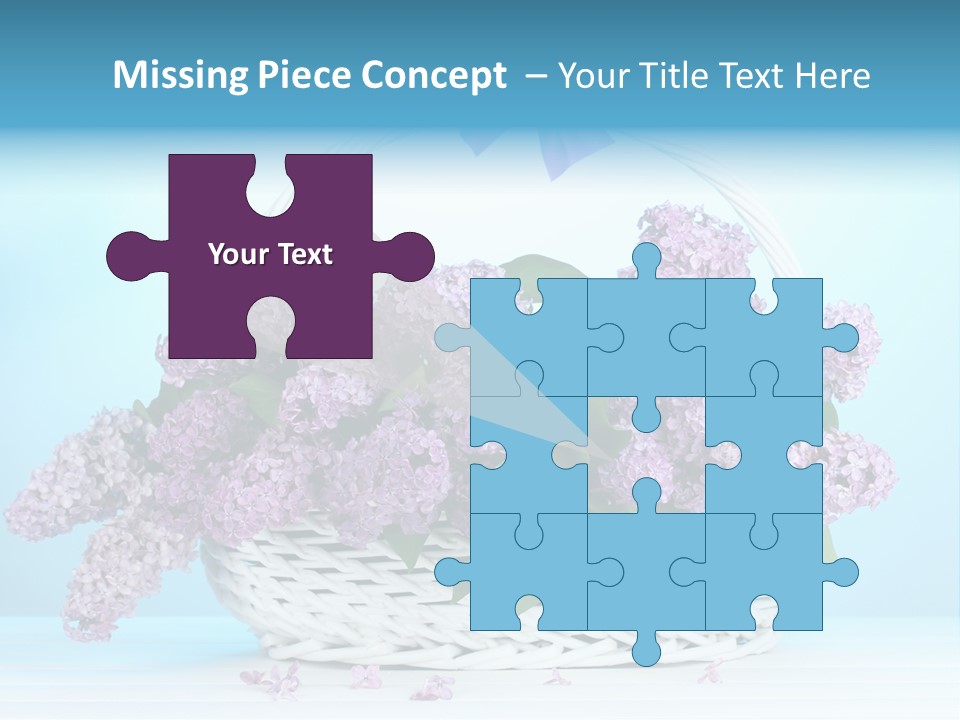 Petal Background Blooming PowerPoint Template