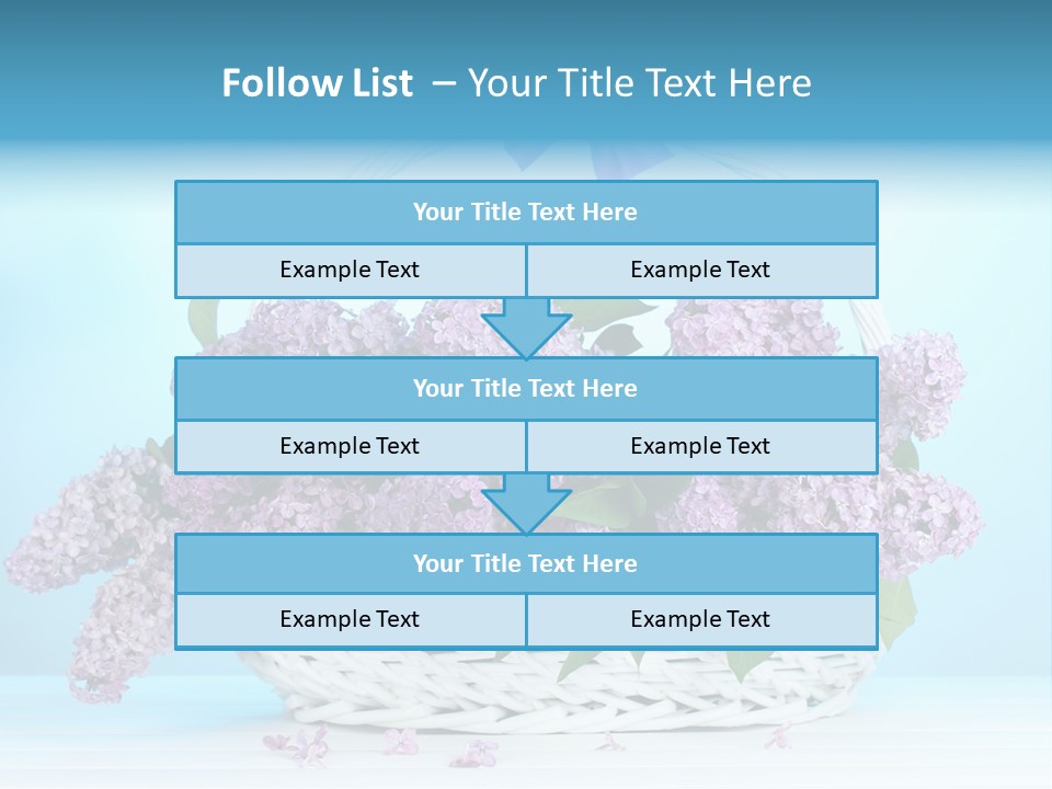 Petal Background Blooming PowerPoint Template