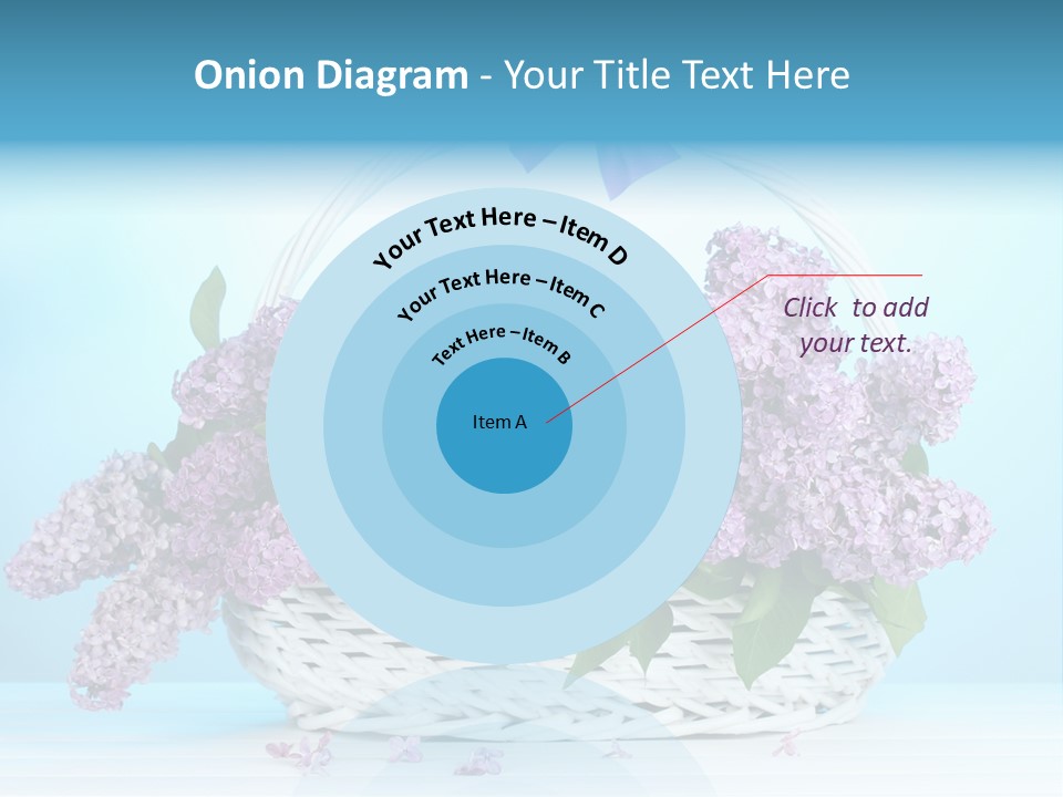 Petal Background Blooming PowerPoint Template