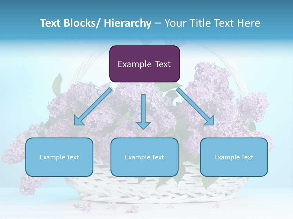 Petal Background Blooming PowerPoint Template