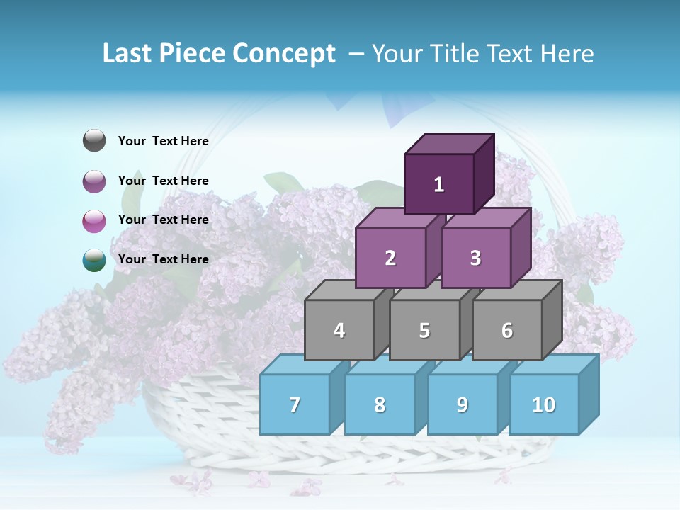 Petal Background Blooming PowerPoint Template