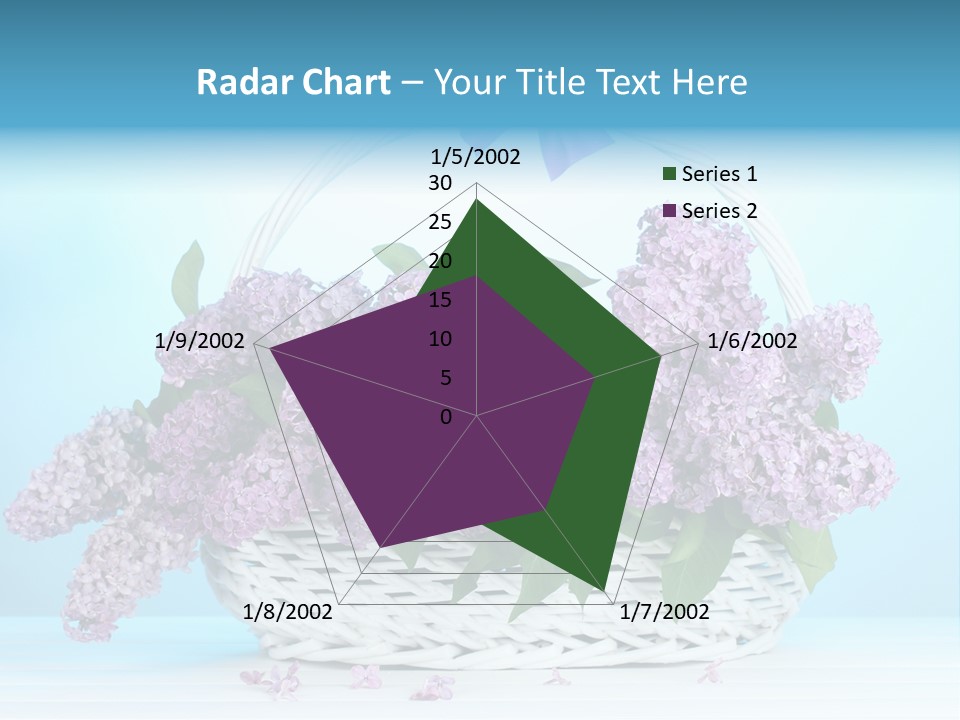 Petal Background Blooming PowerPoint Template