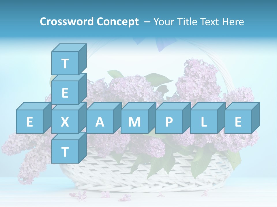 Petal Background Blooming PowerPoint Template