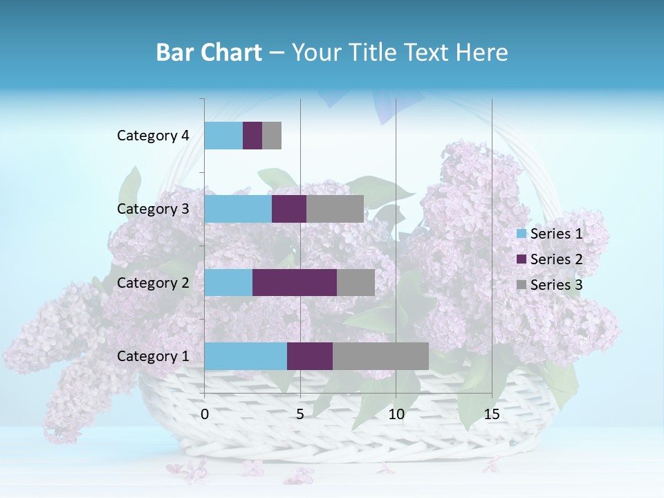 Petal Background Blooming PowerPoint Template