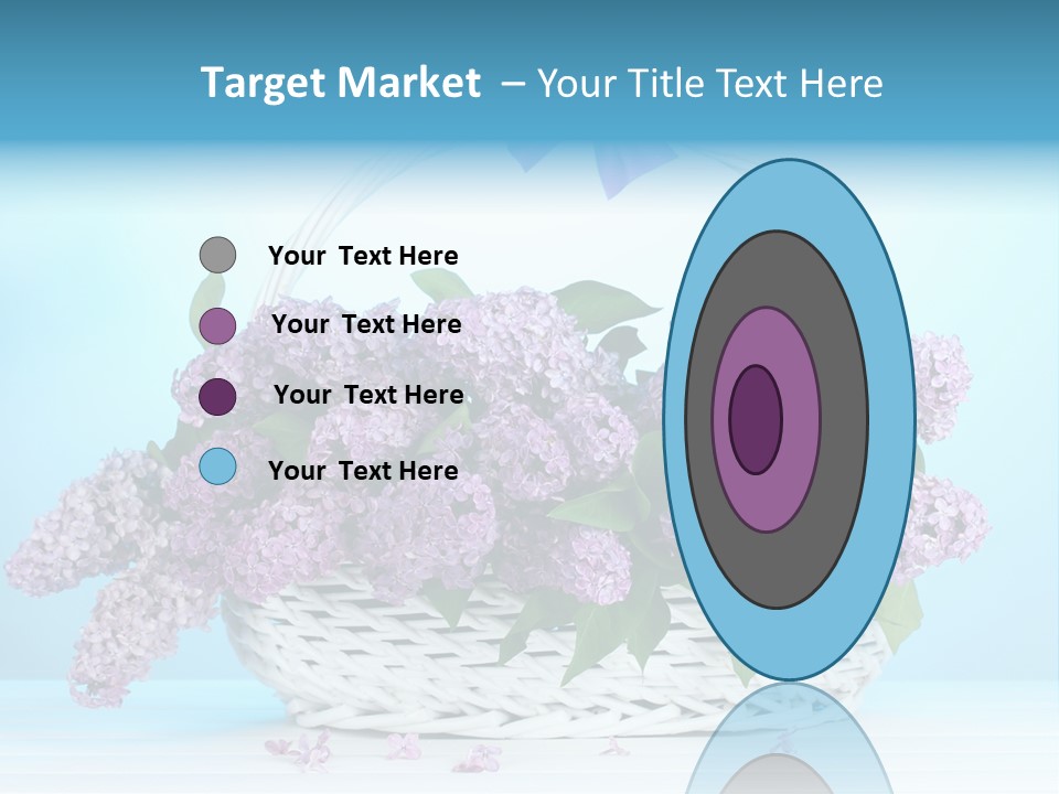 Petal Background Blooming PowerPoint Template